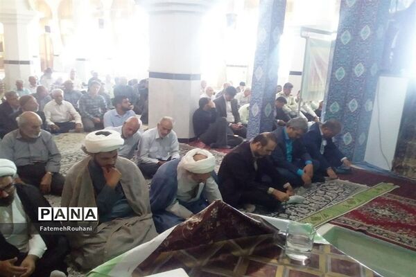 مراسم نماز عید سعید قربان در شهرستان خلیل آباد