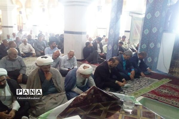 مراسم نماز عید سعید قربان در شهرستان خلیل آباد