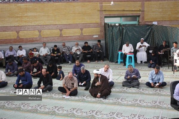 برگزاری دعای عرفه در مصلی شهر جوادآباد