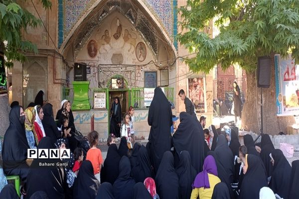 قرائت دعای عرفه در جوار حرم امامزاده سلطان نورالدین اردکان