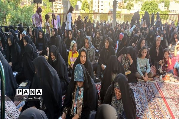 قرائت دعای عرفه در جوار حرم امامزاده سلطان نورالدین اردکان