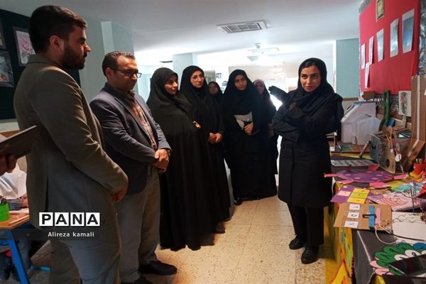 بازدید مسئولان حوزه  آموزش ابتدایی وزارت آموزش و پرورش از دبستان شقایق‌ها صفادشت