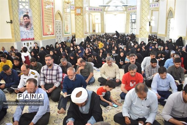 طنین‌انداز شدن دعای عرفه در بهاباد