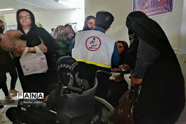 بیمارستان صحرایی  جهادی در شهر دژکرد اقلید