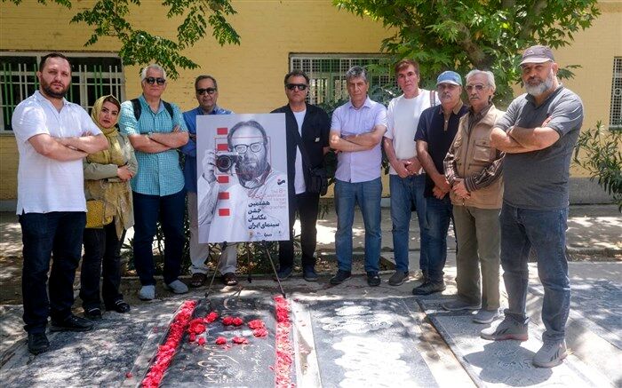نکوداشت بابک برزویه در هشتمین جشن عکاسان سینما ایران