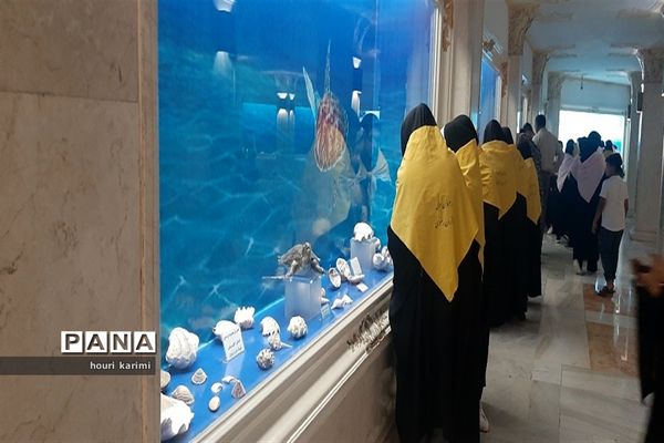 سفر دانش‌آموزان زیارت اولی شهرستان مانه و سملقان به حرم امام رضا(ع)