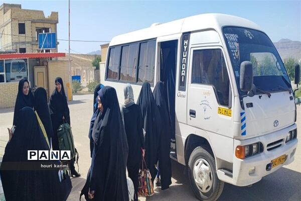 سفر دانش‌آموزان زیارت اولی شهرستان مانه و سملقان به حرم امام رضا(ع)