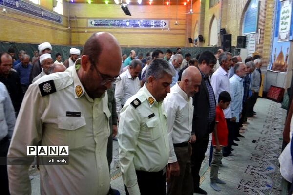 ‌برگزاری نماز جمعه در شهر جوادآباد