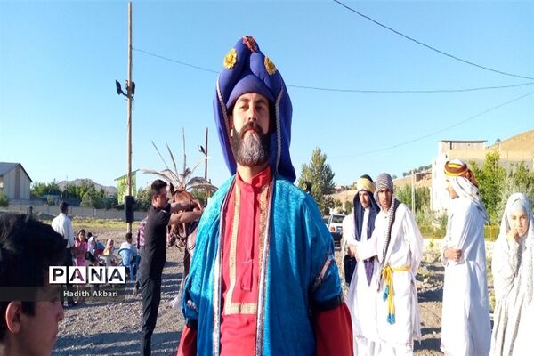 بازسازی واقعه غدیرخم در شهرستان بن