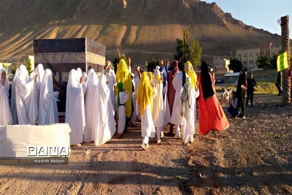 بازسازی واقعه غدیرخم در شهرستان بن