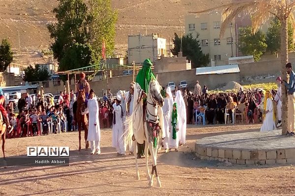 بازسازی واقعه غدیرخم در شهرستان بن