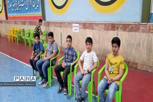 برگزاری مسابقات بازی‌های فکری مدارس آموزش و پرورش ناحیه یک یزد