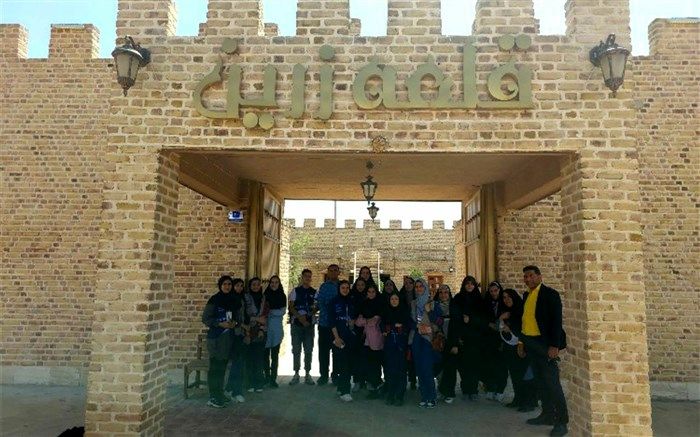اردوی دانش‌‌آموز‌خبرنگاران پانا ملارد به قلعه تاریخی زرین اختر آباد/ فیلم