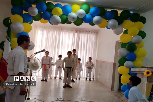 آیین افتتاحیهٔ پایگاه‌های اوقات فراغت تابستانی در شهرستان‌ قرچک