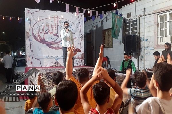 برگزاری جشن خانوادگی به‌مناسبت عید غدیر در قرچک