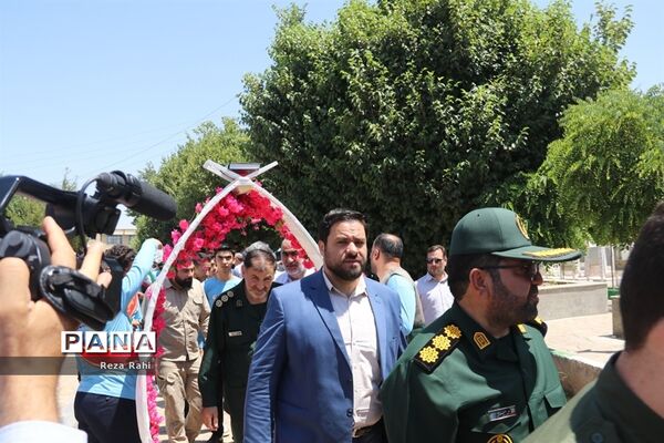 افتتاحیه قرارگاه جهادی خدمت‌رسانی بسیج دانش‌آموزی درخوی