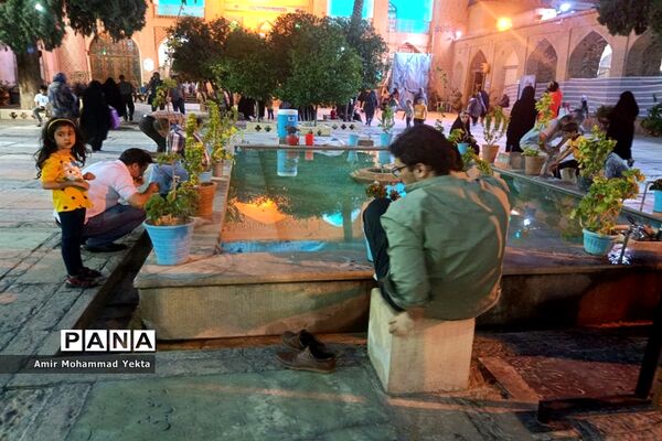 برگزاری جشن عید غدیرخم درحرم مطهر علی ابن حمزه (ع)