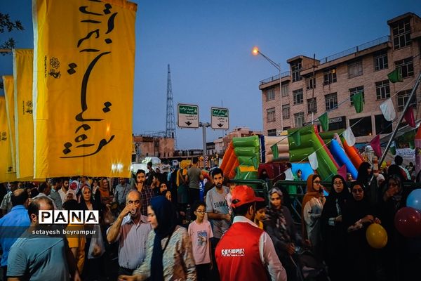 حضور پرشکوه مردم تهران در جشن  عید غدیر