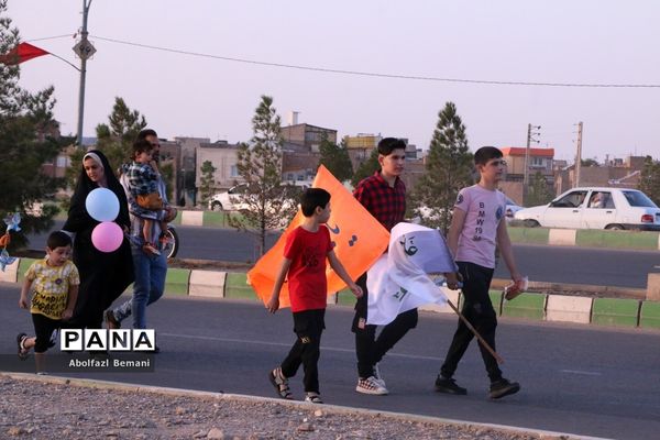 راهپیمایی بیعت با امام زمان(عج) به‌مناسبت عید غدیر در قم