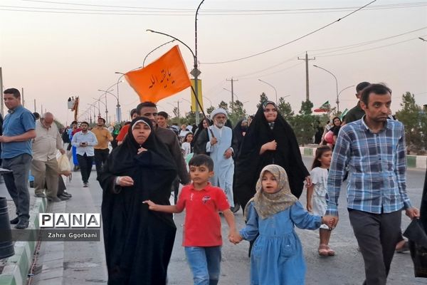 راهپیمایی بیعت با امام زمان(عج) به‌مناسبت عید غدیر در قم