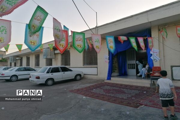 موکب غدیرانه سازمان دانش‌آموزی و کانون فرهنگی و تربیتی اندیشه