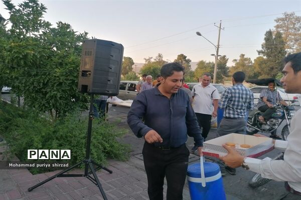 موکب غدیرانه سازمان دانش‌آموزی و کانون فرهنگی و تربیتی اندیشه