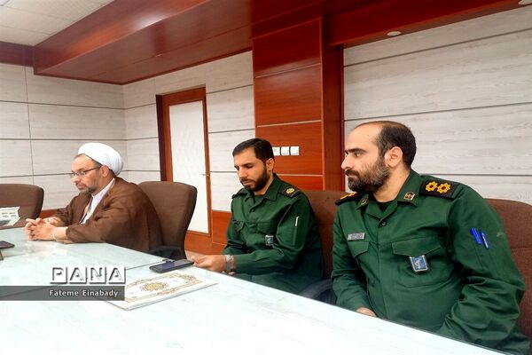 مراسم تودیع و معارفه فرمانده حوزه دانش‌آموزی شهید‌اندرزگو ملارد