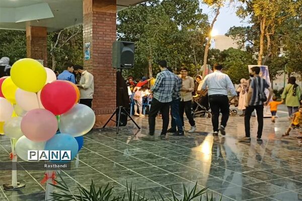 برپایی غرفه‌های عشاق علی(ع) در مقبره شهدای گمنام کیانشهر