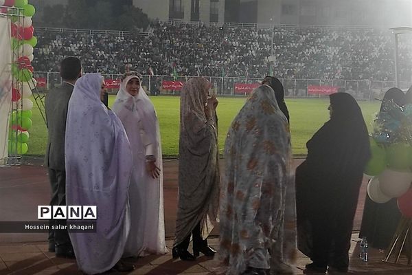 مراسم باشکوه جشن بزرگ عید غدیر خم در ورزشگاه حافظیه شیراز