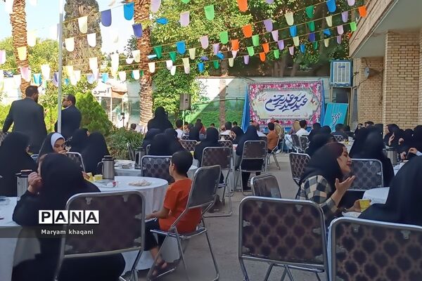 جشن عید غدیر در اداره آموزش و پرورش ناحیه سه شیراز