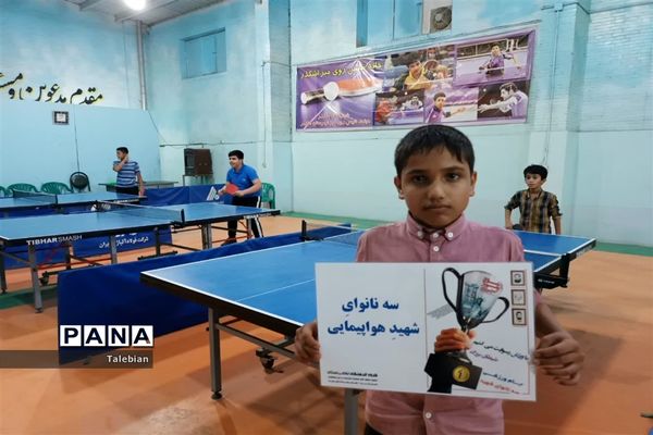 برگزاری جام تنیس روی میز گرامیداشت ۳ نانوای شهید اشکذری سانحه تروریستی هواپیمایی ایرباس سال ۱۳۶۷