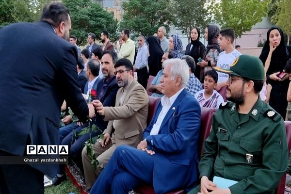 آیین افتتاحیه پایگاه‌های فعالیت‌های تابستانی دانش‌آموزان منطقه تبادکان