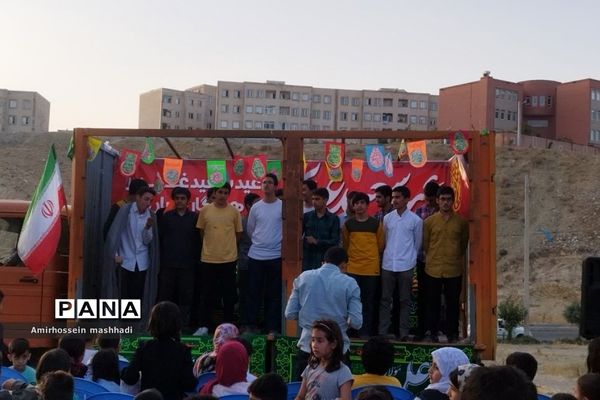 جشن عید غدیر در روستای مهرآباد رودهن