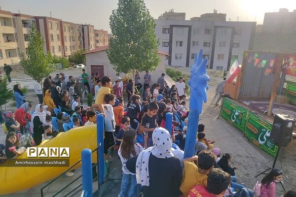 جشن عید غدیر در روستای مهرآباد رودهن