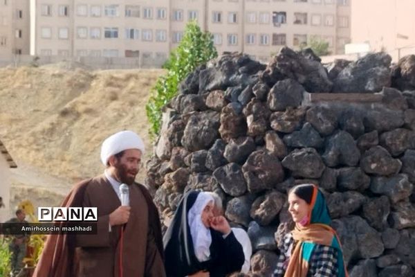 جشن عید غدیر در روستای مهرآباد رودهن