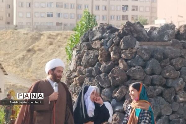 جشن عید غدیر در روستای مهرآباد رودهن