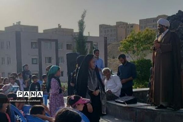 جشن عید غدیر در روستای مهرآباد رودهن