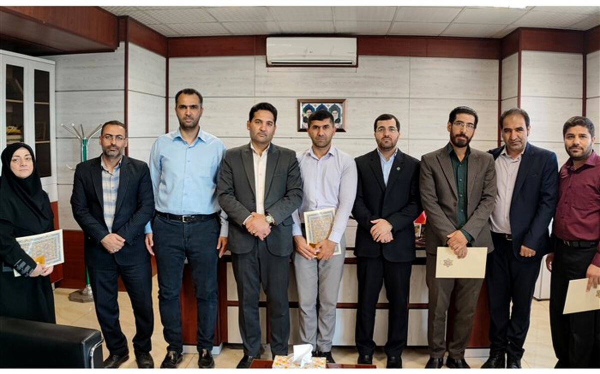 تجلیل از فرهنگیان سادات آموزش و پرورش ملارد