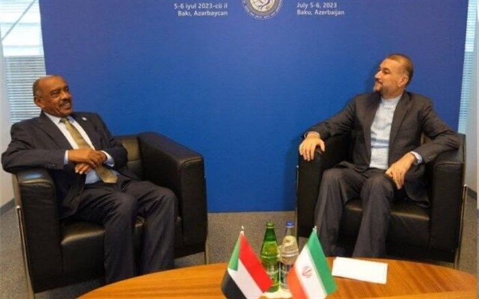 امیرعبداللهیان با وزیر خارجه سودان دیدار کرد