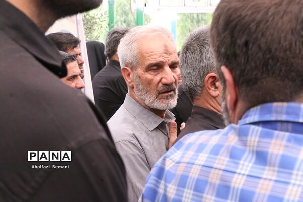 تشییع و خاکسپاری پیکر جانباز شهید «زنجانی» در قم