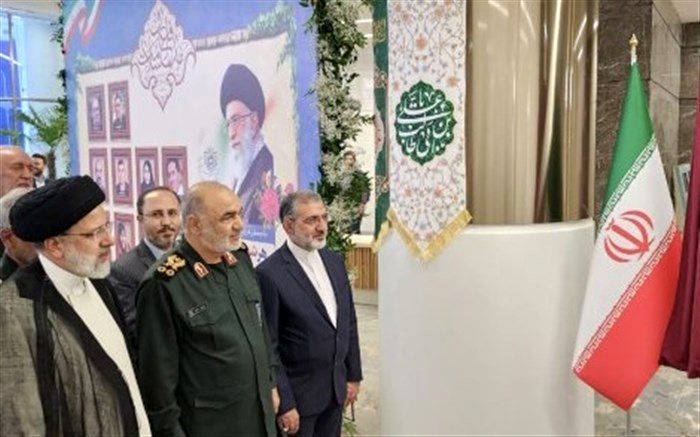 کلان بیمارستان غدیر با حضور آیت الله رئیسی افتتاح شد