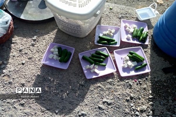 برگزاری دعای ندبه در گلزار شهدای شهرستان بن