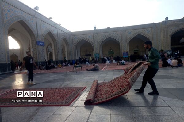 حس و حال حرم مطهر رضوی در بزرگترین عید شیعیان، غدیرخم