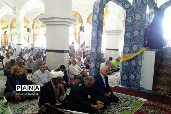 برگزاری نماز جمعه در شهرستان خلیل‌آباد