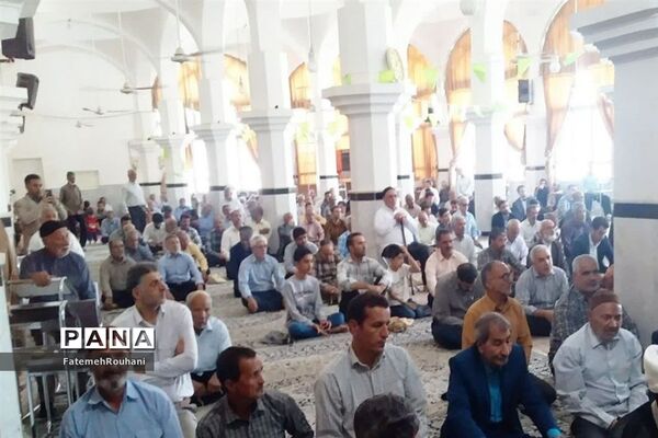 برگزاری نماز جمعه در شهرستان خلیل‌آباد