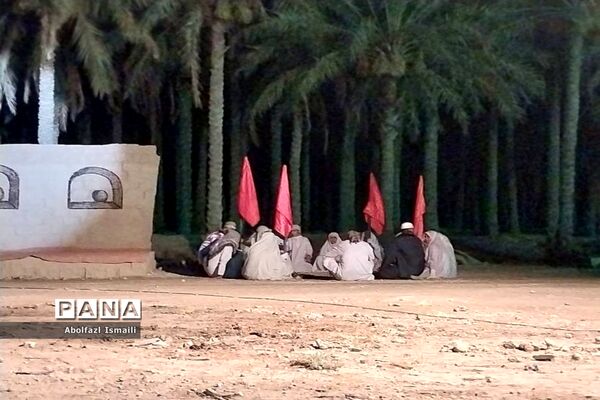بازسازی واقعه عید غدیرخم به مناسبت عید بزرگ مسلمانان در شهر اهرم