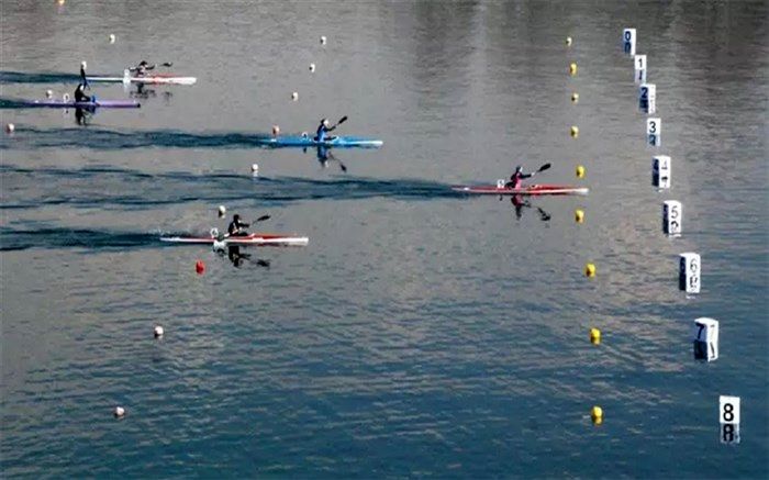 جایگاه چهارمی و پنجمی ایران در مسابقات آب‌های آرام