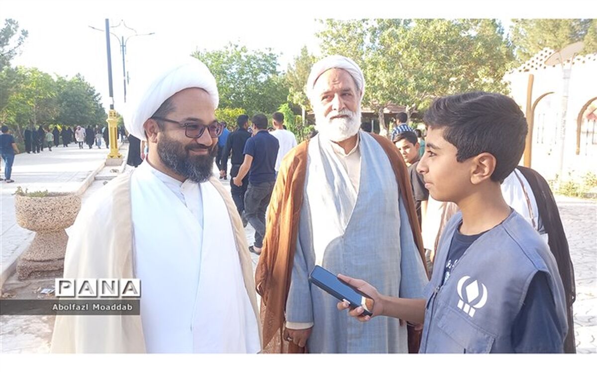 حضور ۱۴ هزار نفر در پیاده‌روی غدیر در کاشمر