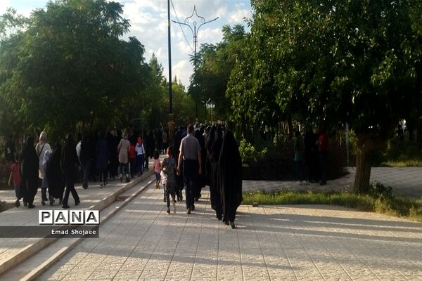 همایش بزرگ پیاده‌روی عید غدیرخم در کاشمر