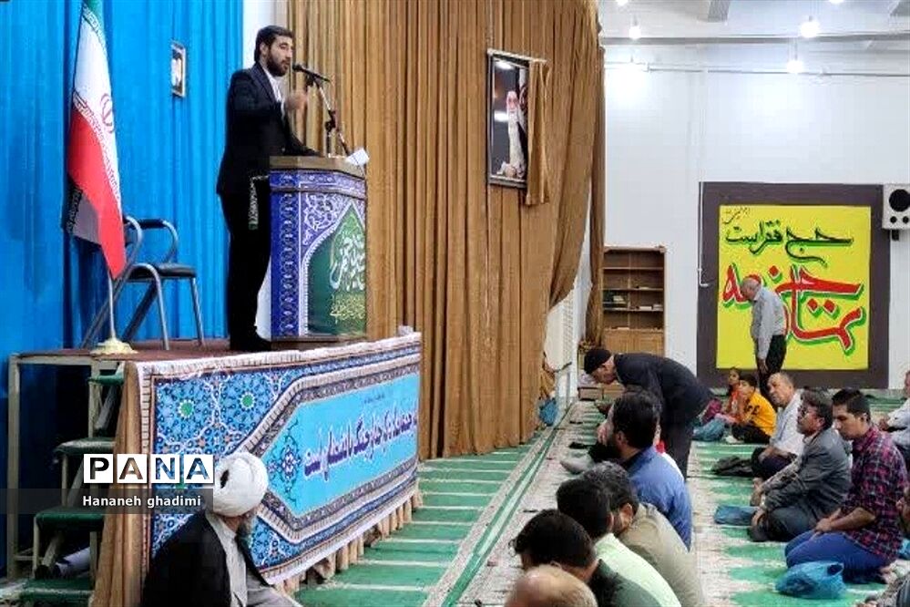 برگزاری نمازجمعه همزمان با عید سعید غدیرخم در شهرستان قرچک
